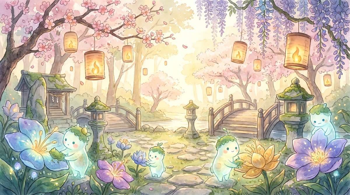 黄色仓库千与千寻梦幻植物视频